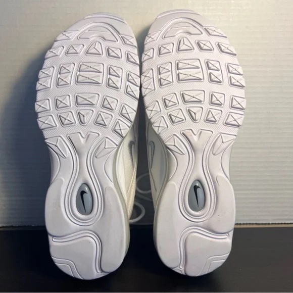 Nike Air Max 97 Triple White Sneakers Men's/Women's Running Shoes – All White - Picture 11 of 12